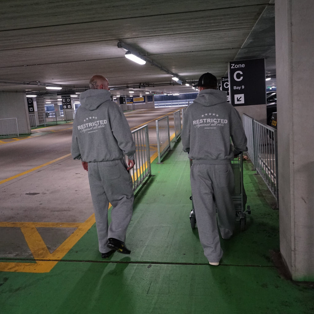 GREY AGAINST ALL ODDS JOGGERS