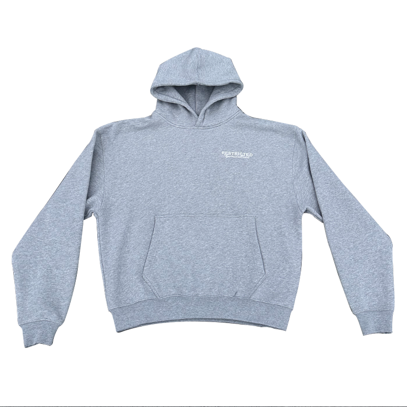 GREY AGAINST ALL ODDS HOODIE